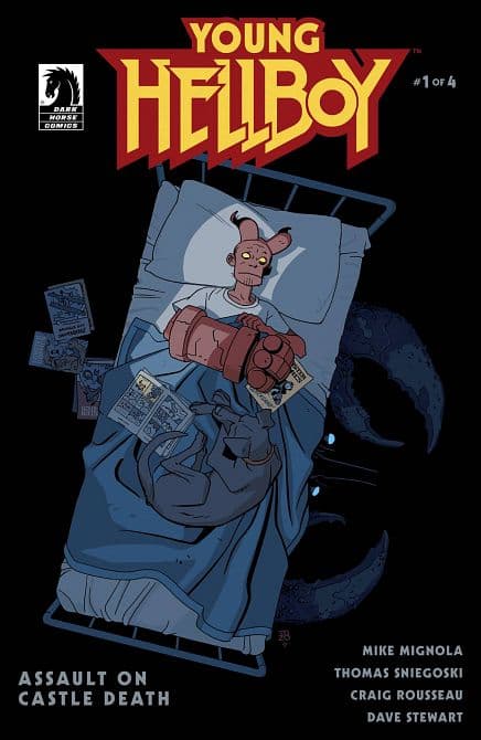Cover Art for YOUNG HELLBOY ASSAULT ON CASTLE DEATH