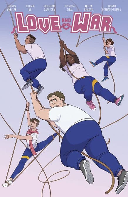 Cover Art for LOVE AND WAR TP