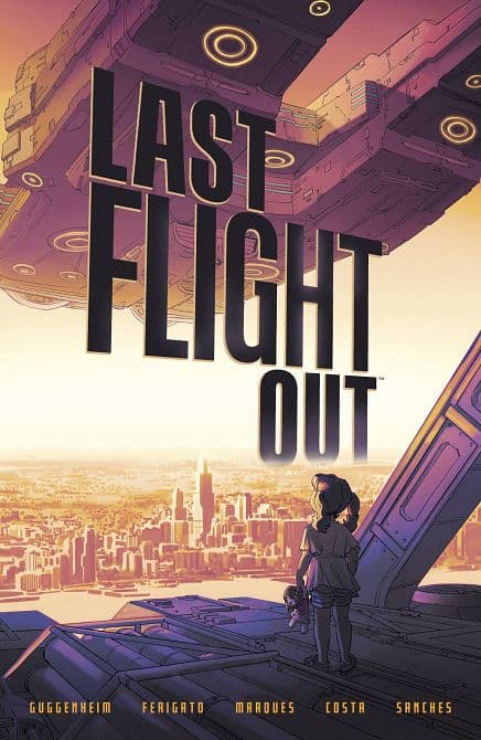 Cover Art for LAST FLIGHT OUT TP