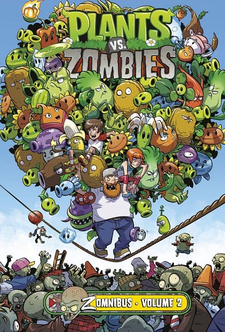 Cover Art for PLANTS VS ZOMBIES ZOMNIBUS HC VOL 02