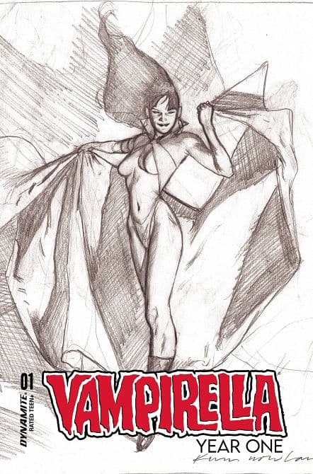 Cover Art for VAMPIRELLA YEAR ONE