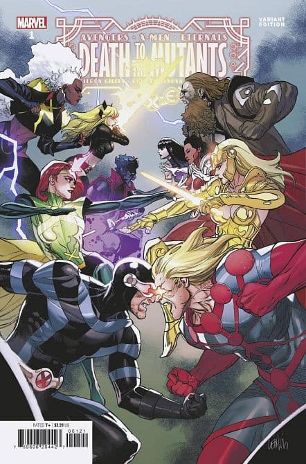 Cover Art for AXE DEATH TO MUTANTS
