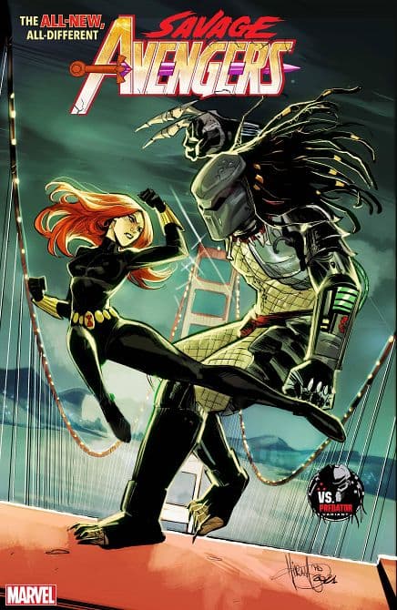 Cover Art for SAVAGE AVENGERS