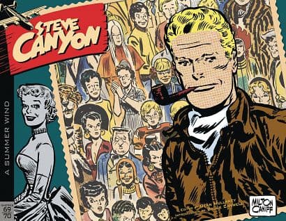 Cover Art for STEVE CANYON HC
