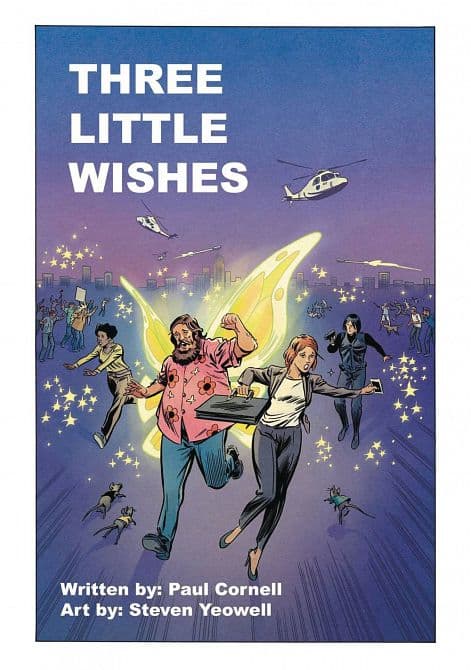 Cover Art for THREE LITTLE WISHES GN
