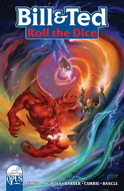 Cover Art for BILL & TED ROLL DICE