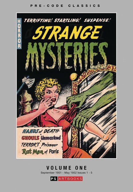 Cover Art for PRE CODE CLASSICS SUPERIOR STRANGE MYSTERIES HC VOL 01