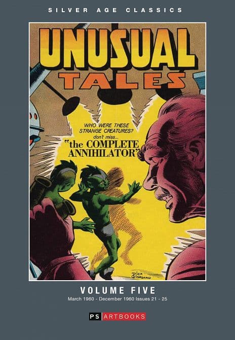 Cover Art for SILVER AGE CLASSIC UNUSUAL TALES HC VOL 05