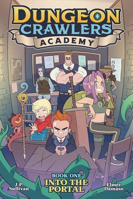 Cover Art for DUNGEON CRAWLERS ACADEMY GN VOL 01 INTO THE PORTAL