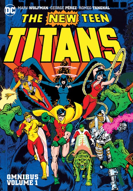 Cover Art for NEW TEEN TITANS OMNIBUS HC VOL 01 ( 2022 EDITION )