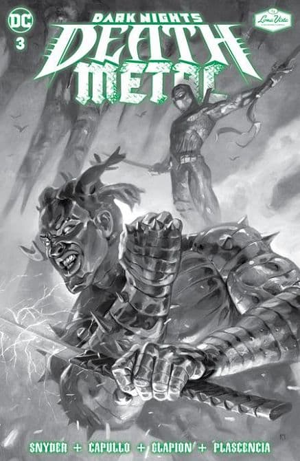 DARK NIGHTS DEATH METAL #3 SOUNDTRACK SPEC ED DENZEL CURRY WITH FLEXI SINGLE FEATURING BAD LUCK Second Printing