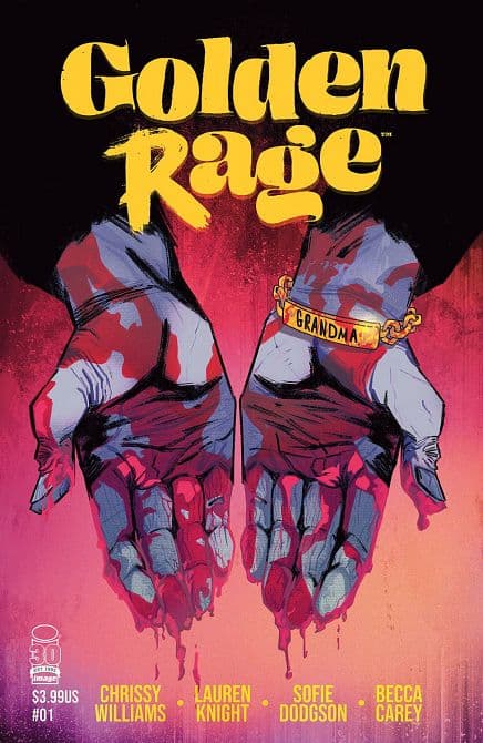 Cover Art for GOLDEN RAGE