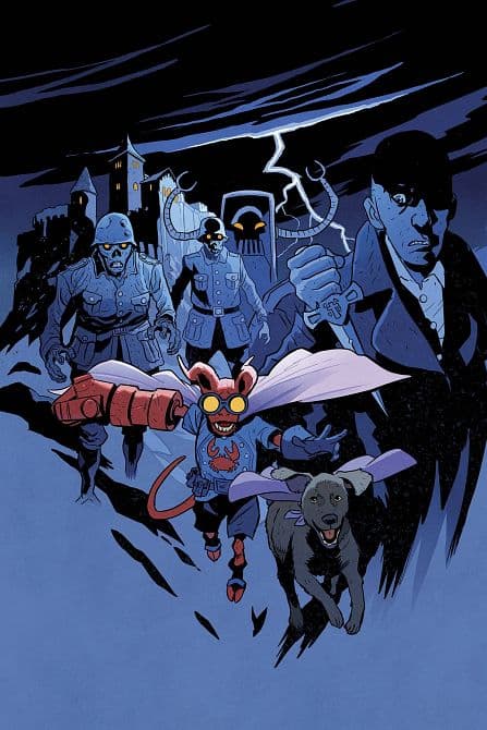 Cover Art for YOUNG HELLBOY ASSAULT ON CASTLE DEATH