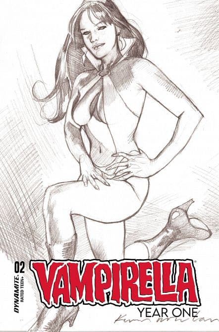 Cover Art for VAMPIRELLA YEAR ONE