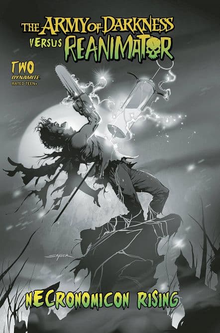 Cover Art for AOD VS REANIMATOR NECRONOMICON RISING