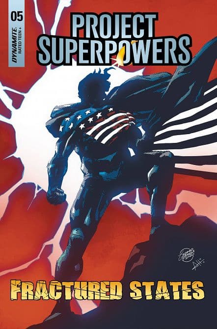 Cover Art for PROJECT SUPERPOWERS FRACTURED STATES