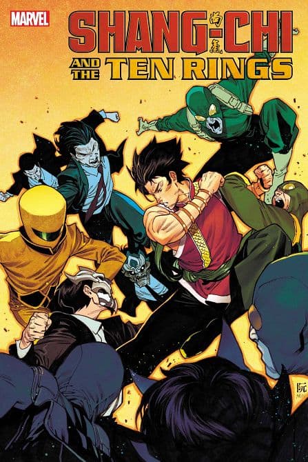 Cover Art for SHANG-CHI AND TEN RINGS