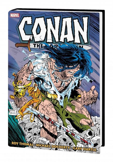 Cover Art for CONAN THE BARBARIAN ORIG MARVEL YRS OMNIBUS HC VOL 10 MCFARL