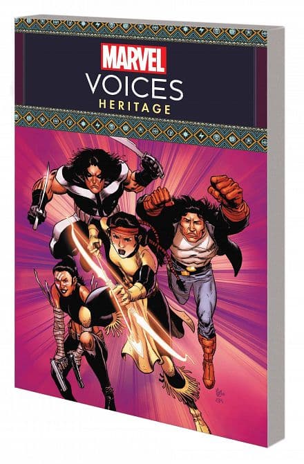 Cover Art for MARVEL VOICES TP HERITAGE