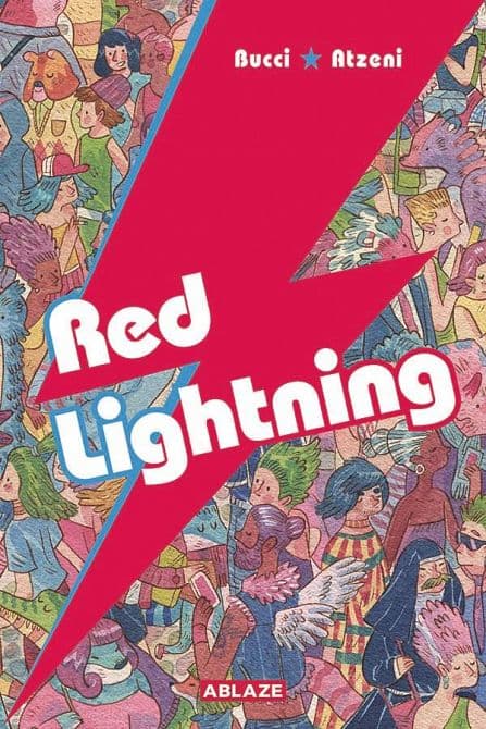 Cover Art for RED LIGHTNING HC