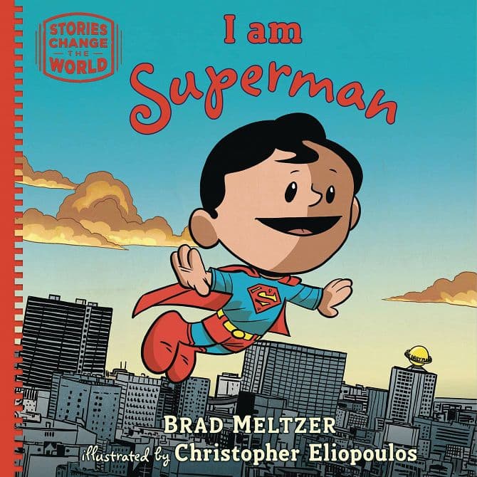 Cover Art for I AM SUPERMAN YR HC