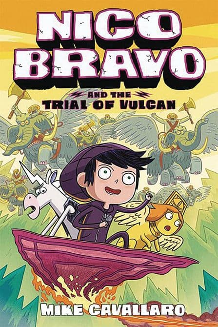 Cover Art for NICO BRAVO & TRIAL OF VULCAN HC GN