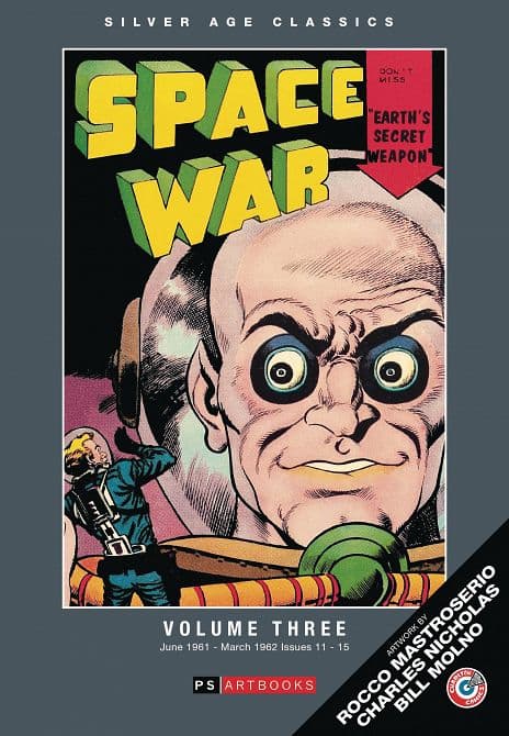 Cover Art for SILVER AGE CLASSICS SPACE WAR HC VOL 03