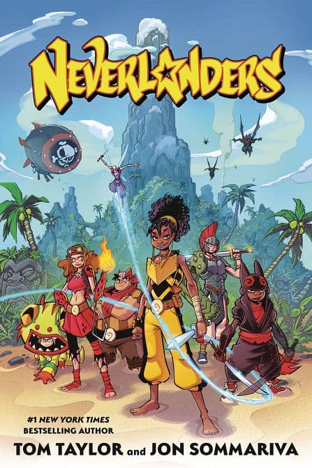 Cover Art for NEVERLANDERS HC GN