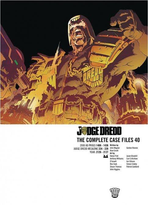 Cover Art for JUDGE DREDD COMPLETE CASE FILES TP VOL 40