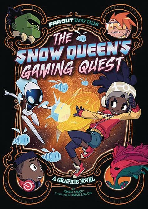 Cover Art for FAR OUT FAIRY TALES SNOW QUEENS GAMING QUEST GN