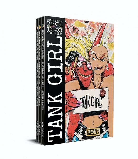 TANK GIRL COLOR CLASSICS TRILOGY 1988-1995 BOX SET HC