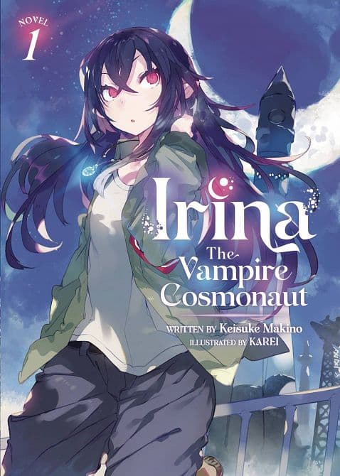 Cover Art for IRINA VAMPIRE COSMONAUT SC NOVEL VOL 01