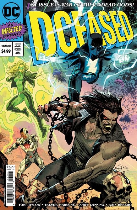 Cover Art for DCEASED WAR OF THE UNDEAD GODS