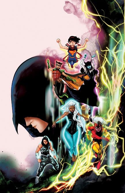 Cover Art for MULTIVERSITY TEEN JUSTICE