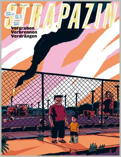 Cover Art for STRAPAZIN-Das Comicmagazin