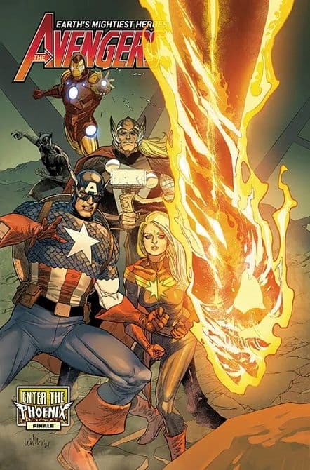 Cover Art for AVENGERS PAPERBACK ( HC )