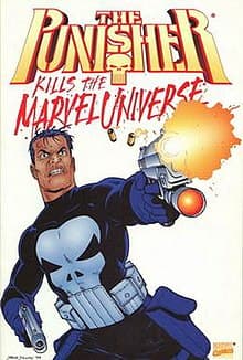 Cover Art for PUNISHER KILLS MARVEL UNIVERSE