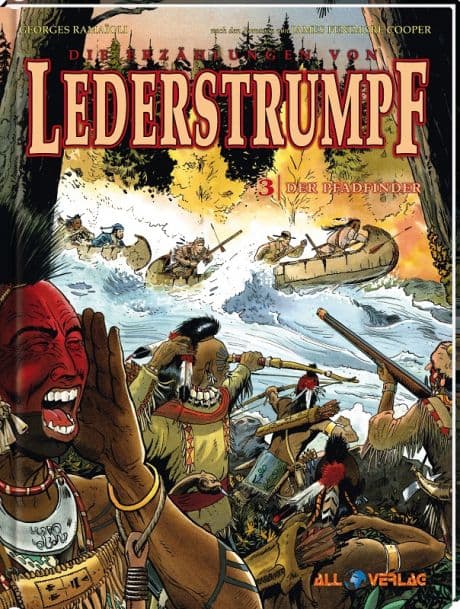 Cover Art for DIE ERZÄHLUNGEN VON LEDERSTRUMPF