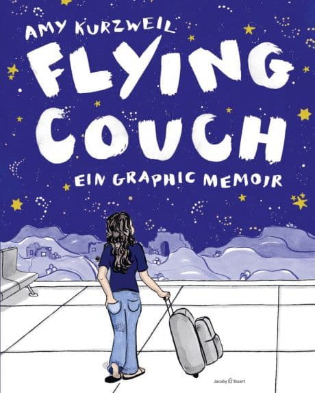 Cover Art for FLYING COUCH-EIN GRAPHIC MEMOIR