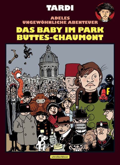 Cover Art for ADELE BLANC-SEC: Das Baby im Park Buttes-Chaumont