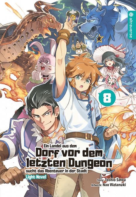 Cover Art for EIN LANDEI AUS DEM DORF VOR DEM LETZTEN DUNGEON SUCHT DAS ABENTEUER IN DER STADT LIGHT NOVEL