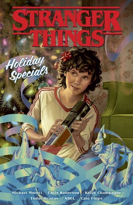 Cover Art for STRANGER THINGS HOLIDAY SPECIALS TP
