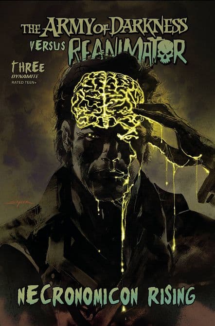 Cover Art for AOD VS REANIMATOR NECRONOMICON RISING