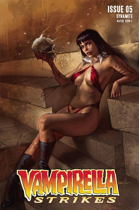 Cover Art for VAMPIRELLA STRIKES