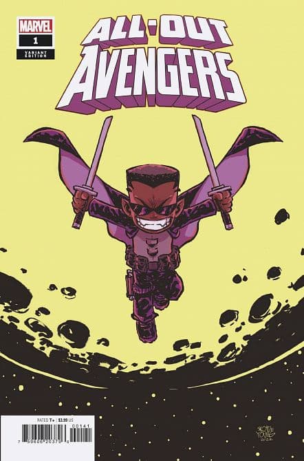 Cover Art for ALL-OUT AVENGERS