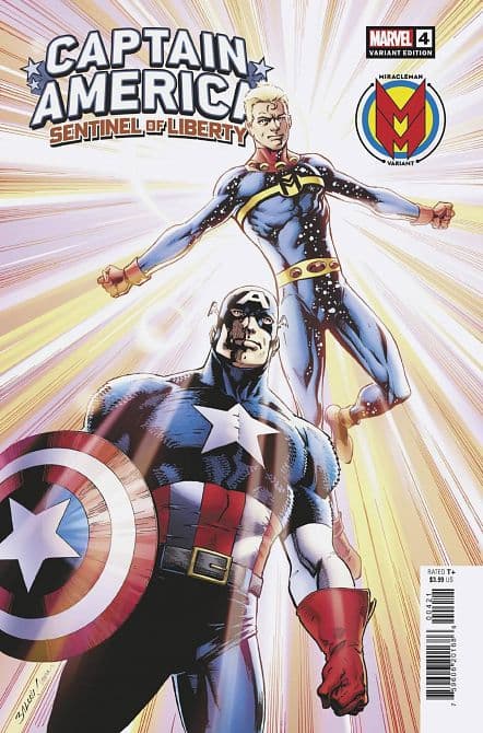 Cover Art for CAPTAIN AMERICA SENTINEL OF LIBERTY