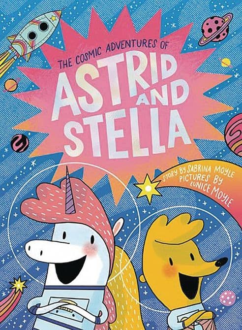 Cover Art for COSMIC ADV OF ASTRID & STELLA GN