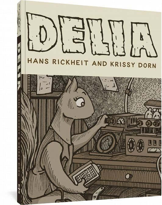 Cover Art for FANTAGRAPHICS UNDERGROUND DELIA GN