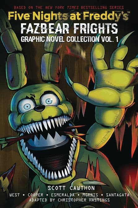 Cover Art for FIVE NIGHTS AT FREDDYS HC GN COLL VOL 01 FAZBEAR FRIGHTS