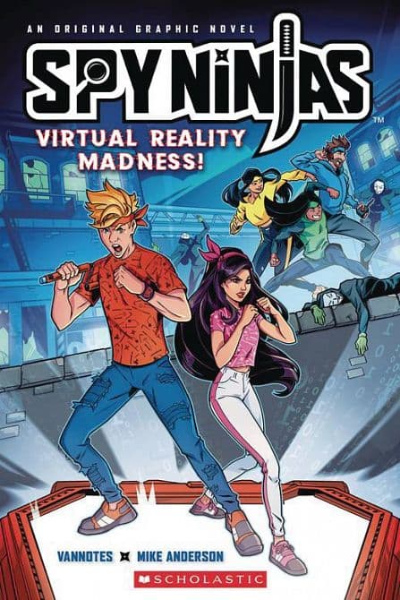 Cover Art for SPY NINJAS GN VOL 01 VIRTUAL REALITY MADNESS